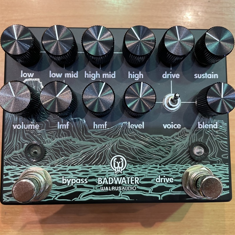 WALRUS AUDIO Badwater Bass Pre-amp and D.I.の画像